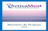 Memòria de projectes 2013