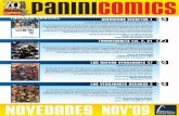 Novedades Panini para Noviembre 2009
