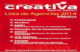 Listado de Agencias México 2014