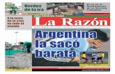 Diario La Razón jueves 7 de julio