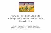 Manual de Técnicas de Relajación para niños con hemofilia