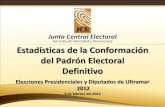 Informciones Electorales JCE 2012