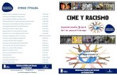 Folleto Cine y Racismo