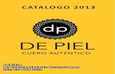 CATALOGO CARTERAS DE PIEL 2013