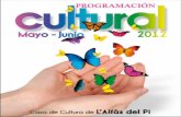 Programación Cultural Mayo- Junio 2012