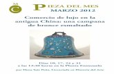 SÁIZ, E. 2012: Comercio de lujo en la antigua China: una campana de bronce esmaltado.
