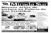 Nuevos actos de tortura en Policía de San Cristóbal