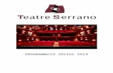 Programació juliol Teatre Serrano