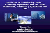 Campañas E-marketing Social Directores Gerentes Ejecutivos TOP 2014