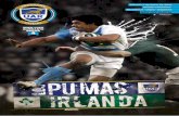 Programa Oficial Pumas vs. Irlanda #1 2014
