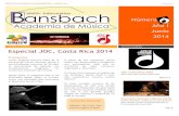 Academia Bansbach - Boletín informativo Junio 2014