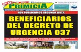 Diario Primicia Huancayo 19/07/14