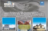 Informe de diagnóstico: mercado de trabajo de Popayán