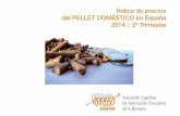 Precios pellet domestico en España 2014.