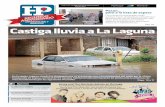 Hojas Políticas no. 180 :: Castiga lluvia a La Laguna