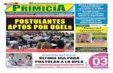 Diario Primicia Huancayo 02/08/14