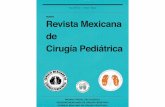 Revista Mexicana de Cirugía Pediátrica Vol. XVIII Nº 1 Enero - Marzo 2014