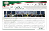 UNACHI Informa Agosto (5/8) 2014
