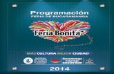 Programación Feria Bonita 2014