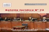 Boletín Jurídico N° 23 - Agosto 2014