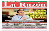 Diario La Razón viernes 12 de septiembre