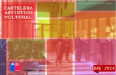 Cartelera Artístico-Cultural Red Cultura Región Metropolitana - Septiembre 2014