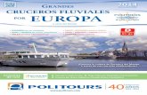 Catálogo Politours Crucero Fluviales Europa 2014 2015