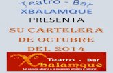 teatro xbalamque Octubre 2014