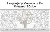 Lenguaje y comunicación  Primero Básico