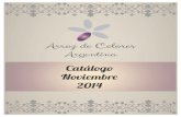 Catálogo arroz de colores argentina noviembre 2014