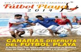 XIX Campeonato de Canarias Fútbol Playa 2014