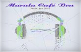 Programación Marula Café Barcelona noviembre 2014