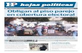 SUPLEMENTO - HP 271 :: Obligan al piso parejo en cobertura electoral