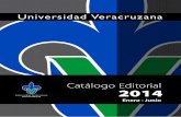 Catálogo Universidad Veracruzana 2014