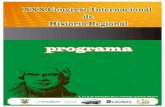 Programa xxx congreso internacional de historia regional