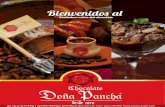 Catálogo de productos y servicios Chocolate doña pancha