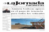 La Jornada Zacatecas, miércoles 3 de diciembre del 2014