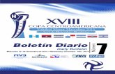 Boletín No7 XVIII Copa Centroamericana Voleibol Mayor Masculina 2014
