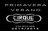 Catálogo para Cirque Tendencia en diseño