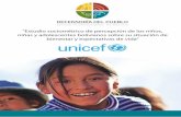 Estudio sociométrico de percepción de los niños, niñas y adolescentes bolivianos sobre su situación