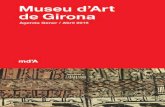 AGENDA MUSEU ART GIRONA GENER ABRIL 2015
