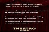 Programación més Enero Theatro Club Málaga