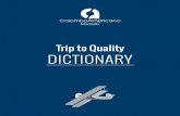 Dictionary trip to quality