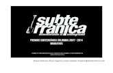 Premios Subterránica Colombia 2007 - 2014 un recorrido fotográfico