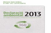 Declaració ambiental 2013