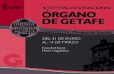III Festival internacional órgano de Getafe