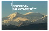 Lineamientos de Política de Montaña en el Perú -  Prodern