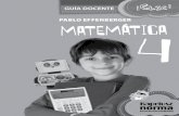 Guía docente.Matemática 4. ¡Clic!