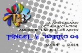 X aniversario de Pincel y Barro