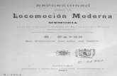 1907 Reflexiones sobre la locomoción moderna, por R. Pavon